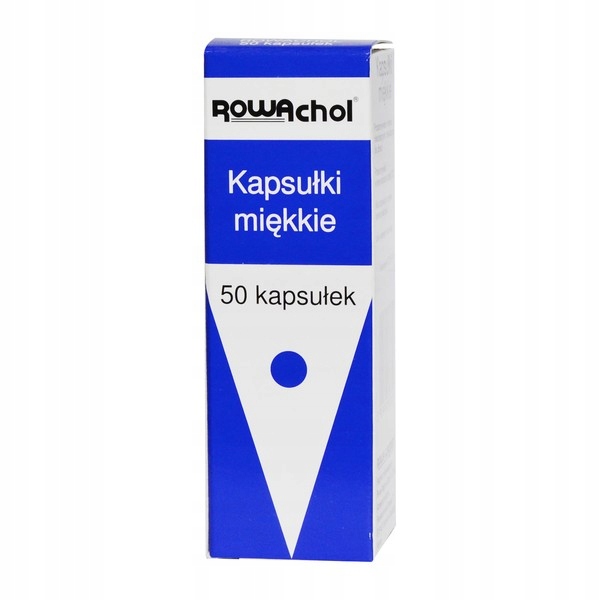 ROWACHOL 50 KAPS KAMIENIE ŻÓŁCIOWE TRAWIENIE