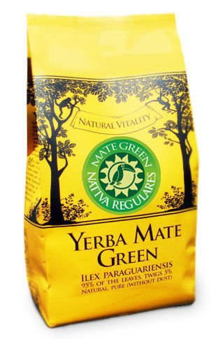 Yerba Mate Green Regulares 1kg Czarny Bez + Skrzyp