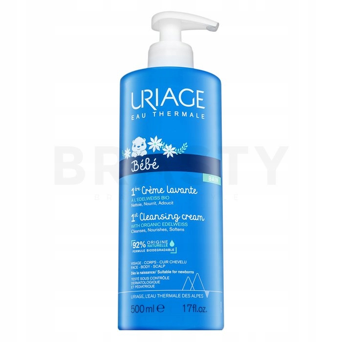 Uriage Bébé 1st Cleansing Cream with Organic Edel