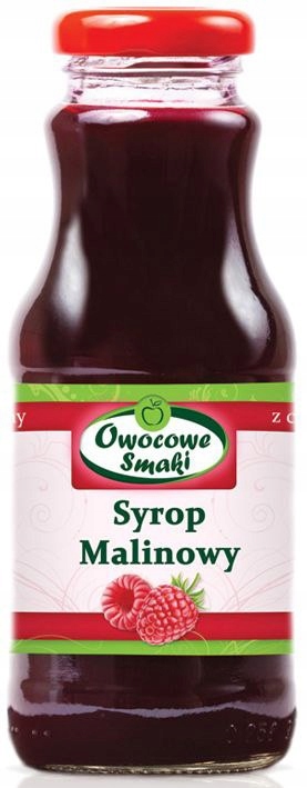 SYROP MALINOWY BIO 250 ml - OWOCOWE SMAKI