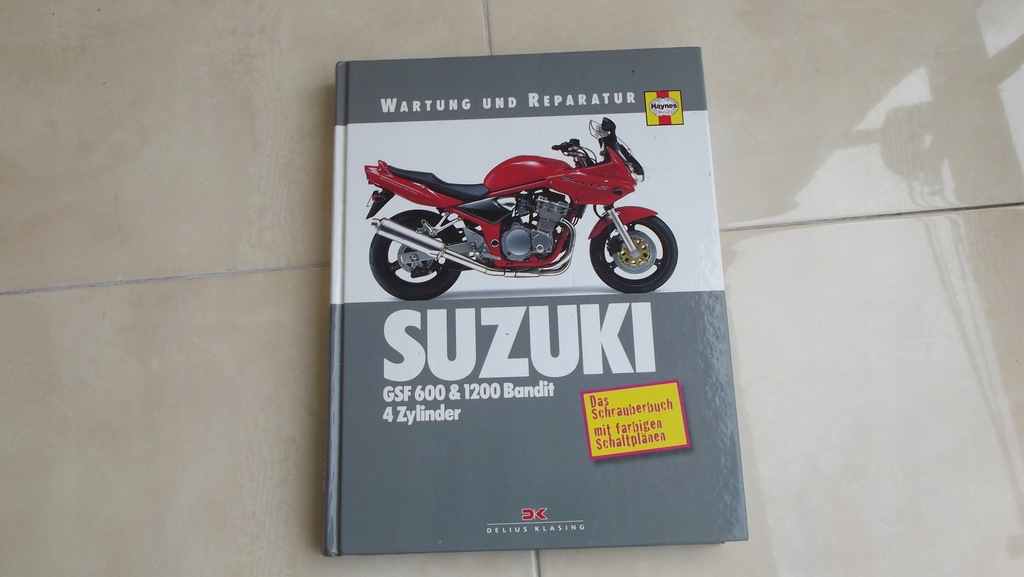 Książka techniczna SUZUKI GSF 600 & 1200 BANDIT