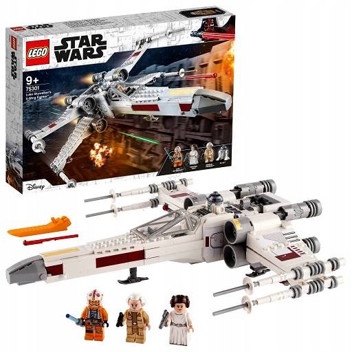 Купить LEGO STAR WARS Истребитель X-Wing Л. Скайуокера 75301: отзывы, фото, характеристики в интерне-магазине Aredi.ru