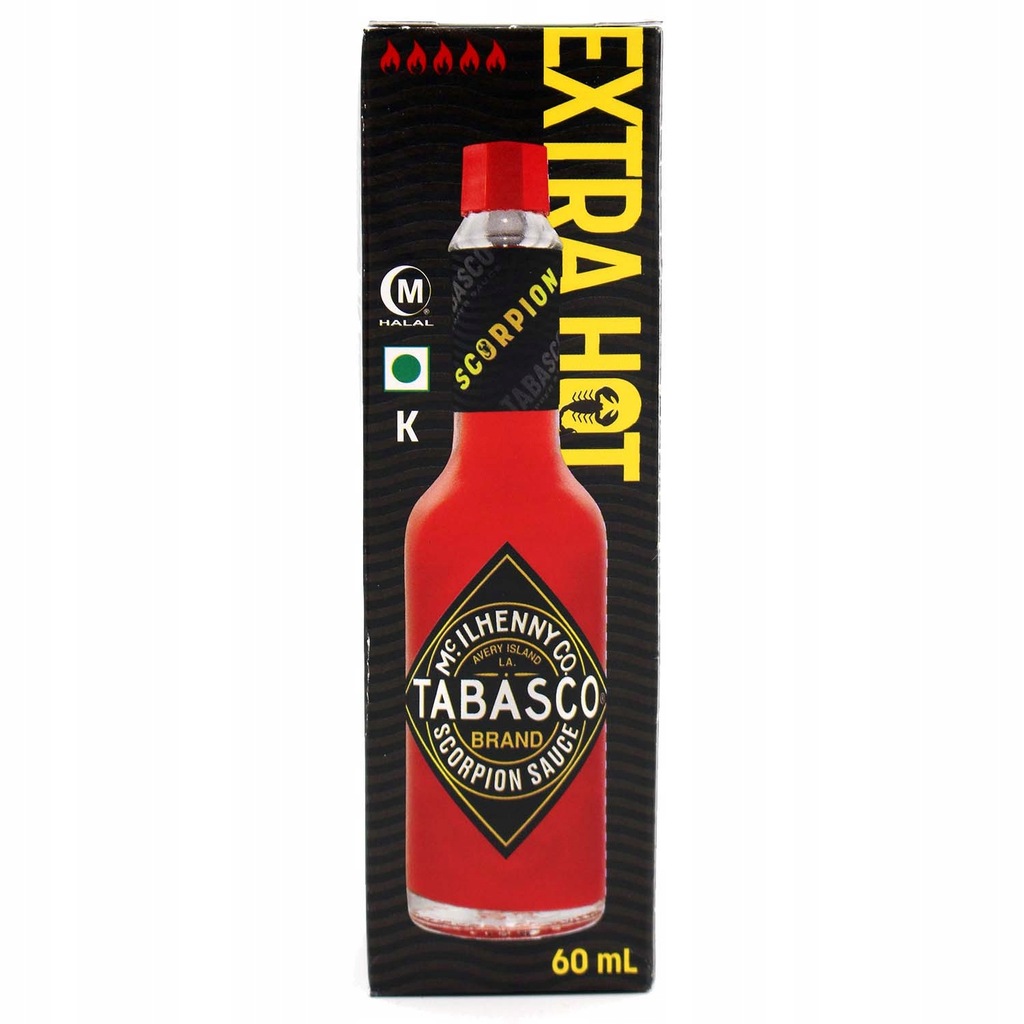 SOS TABASCO SCORPION bardzo ostry dip grill 60ml