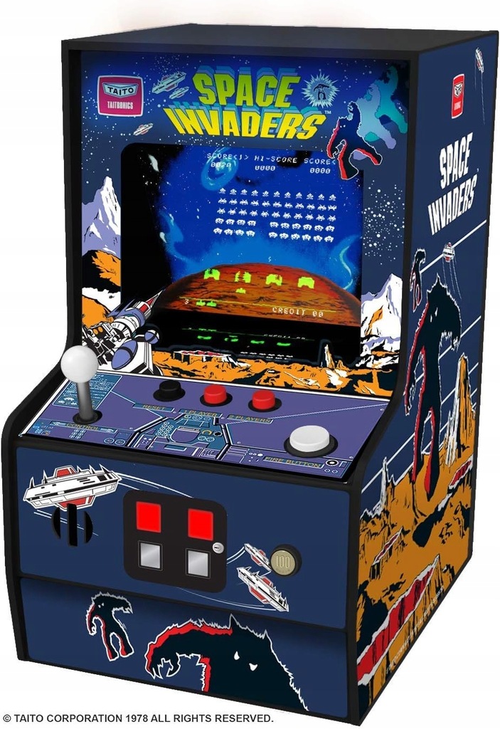 My Arcade SPACE INVADERS Nano Player Pro 6,7 / MINI KONSOLA / AUTOMAT