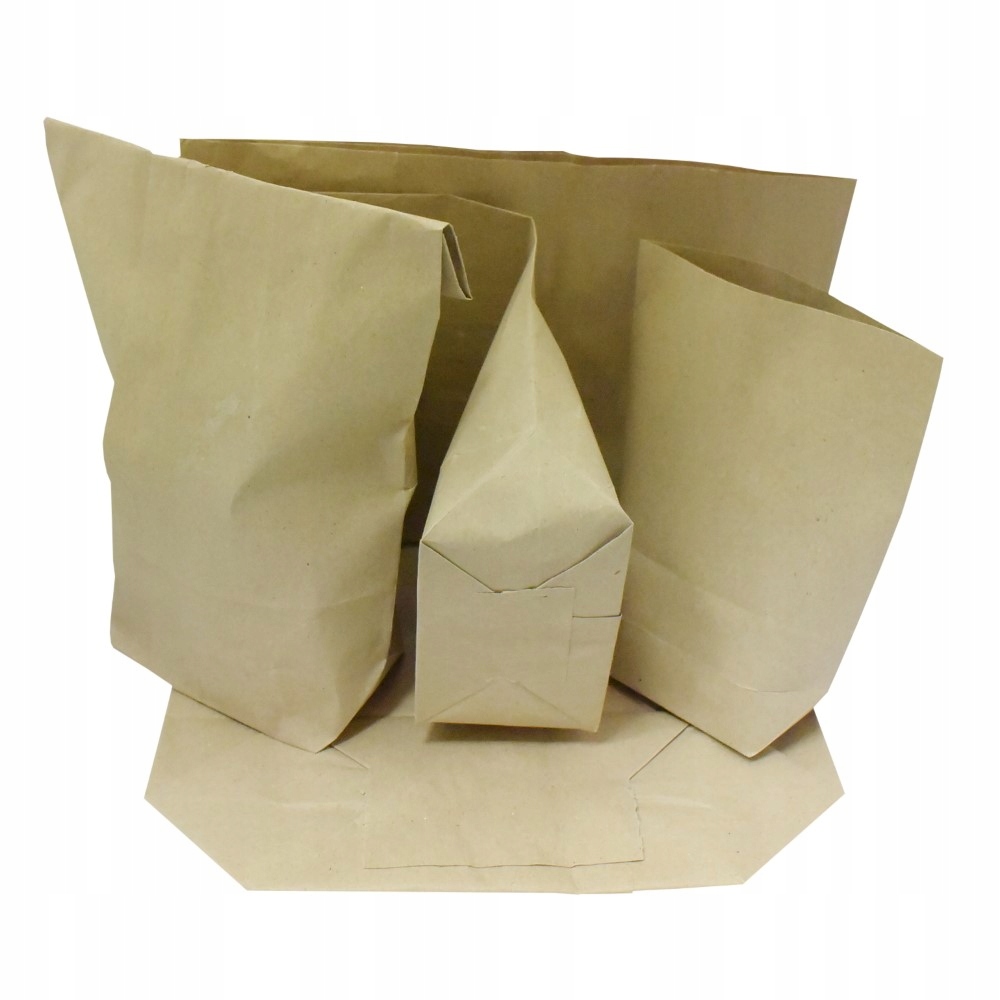 Torebka papierowa szara 3,00 kg (8) 10kg gruba #22