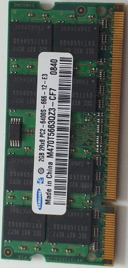 Pamięć RAM Samsung 2GB DDR II