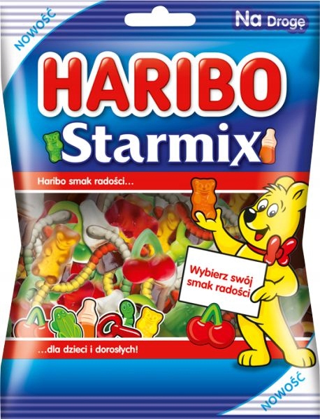 HARIBO STARMIX ŻELKI 85 G