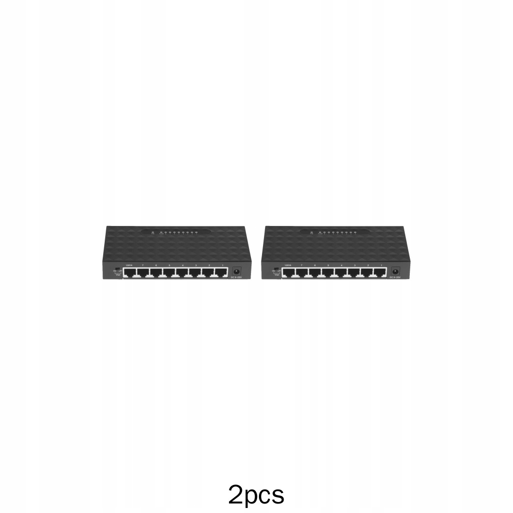 2x przełącznik Fast Ethernet Desktop 100M Switch