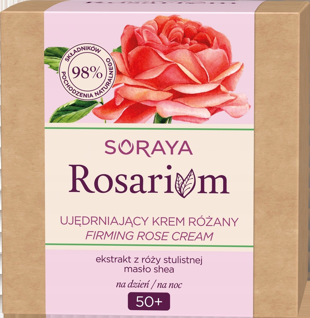 Soraya Rosarium Różany Krem ujędrniający 50+ na dz