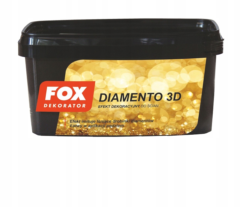 Fox Diamento 3D Carbon 1l farba dekoracyjna