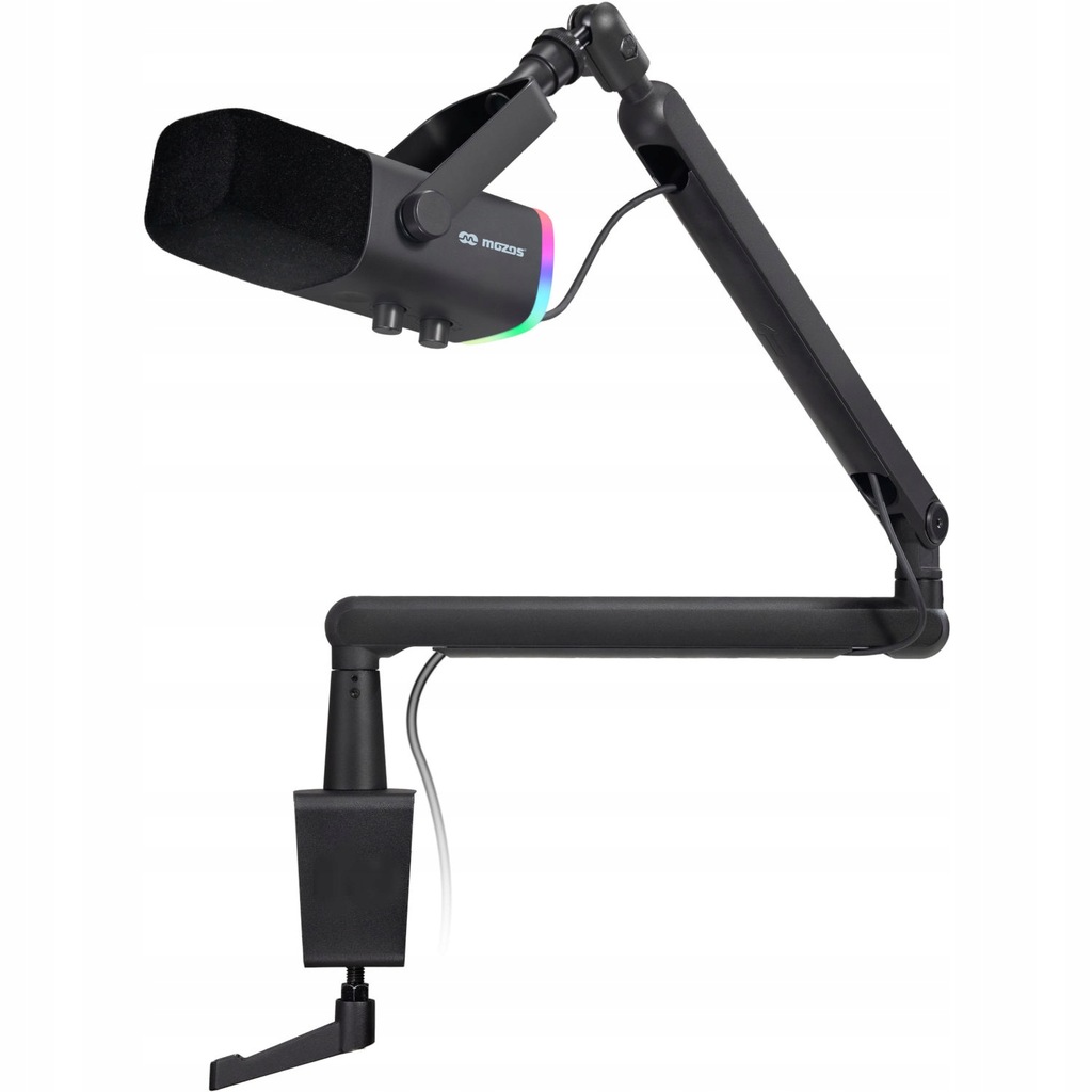 MOZOS TAM8 BY FIFINE MIKROFON DYNAMICZNY USB XLR RGB LED PROFOESJONALNY