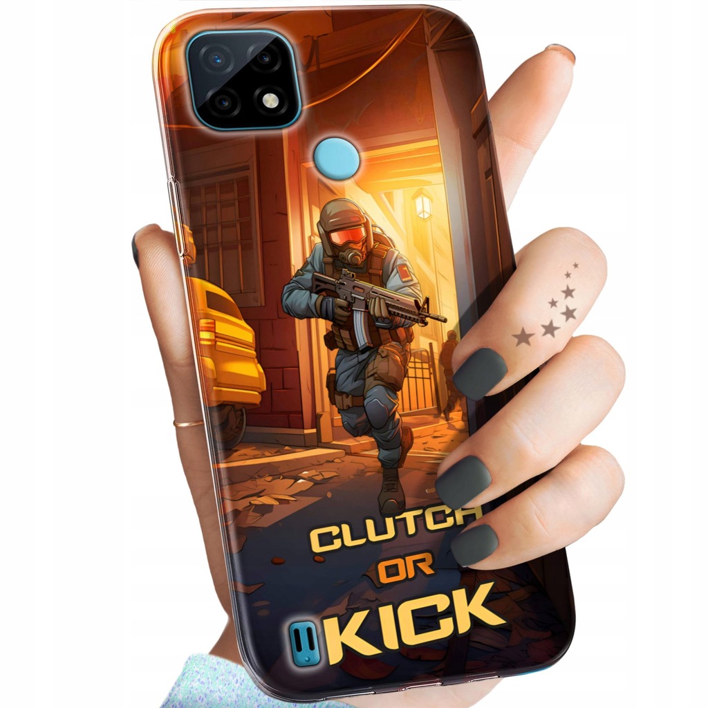 ETUI DO REALME C21 WZORY CS GO COUNTER-STRIKE OBUDOWA POKROWIEC CASE