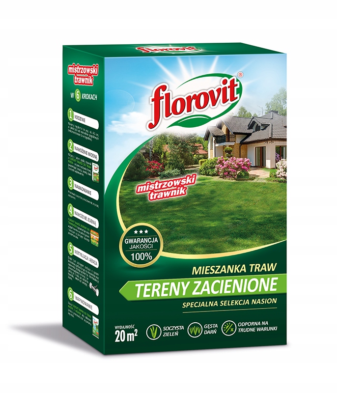 Florovit Trawa na tereny zacienione nasiona 0,5 kg