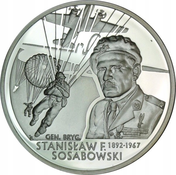 10 zł - GEN. BRYGADY STANISŁAW SOSABOWSKI - 2004r