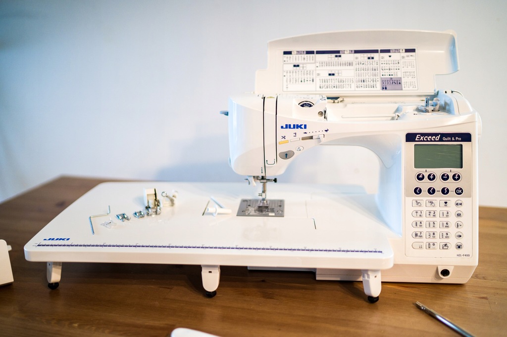 MASZYNA DO SZYCIA JUKI HZL-F400 - 8601262719 - oficjalne archiwum Allegro