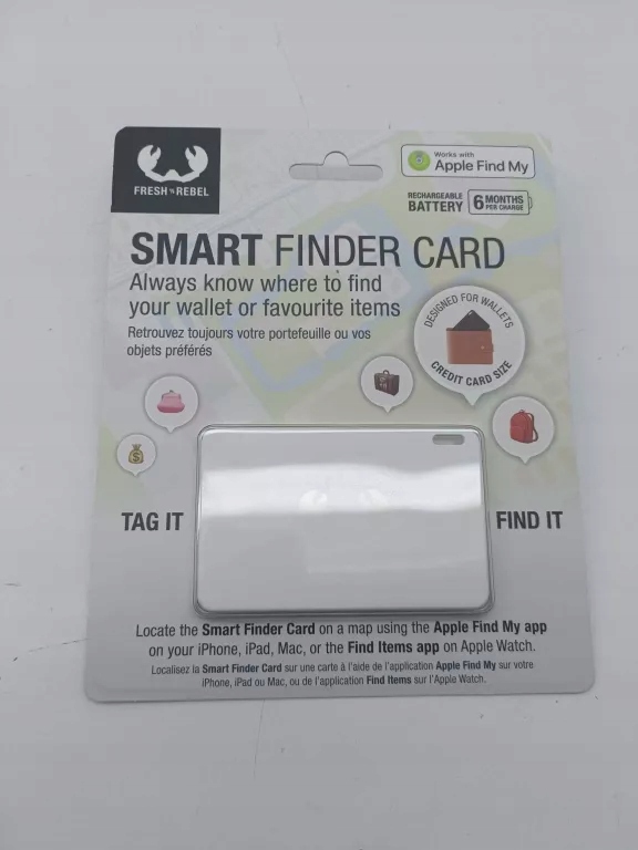 FRESH ’N REBEL INTELIGENTNY LOKALIZATOR W POSTACI KARTY BIAŁY