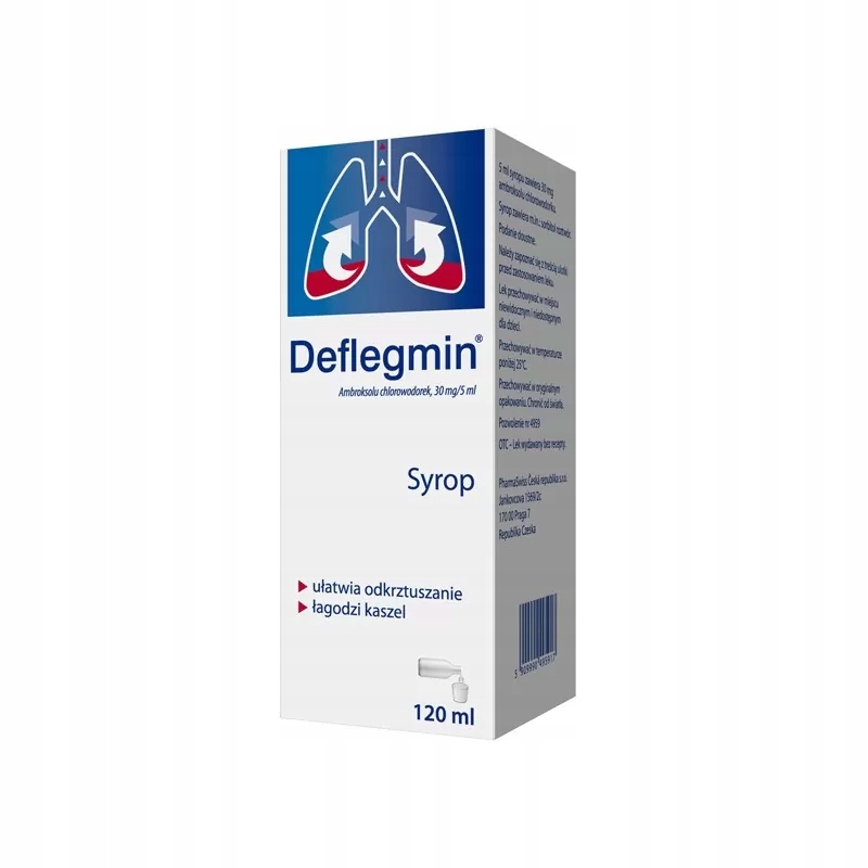 Deflegmin syrop 30 mg/5 ml, 120 ml