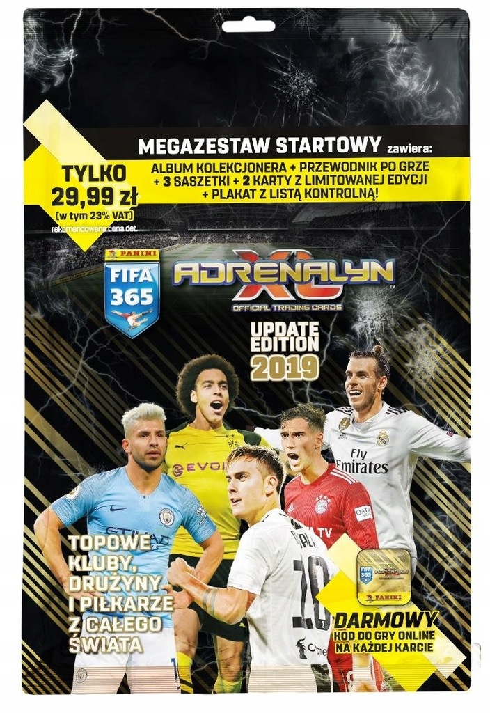 Купить Мега-набор Panini FIFA 365 Adrenalyn Update 2019: отзывы, фото, характеристики в интерне-магазине Aredi.ru