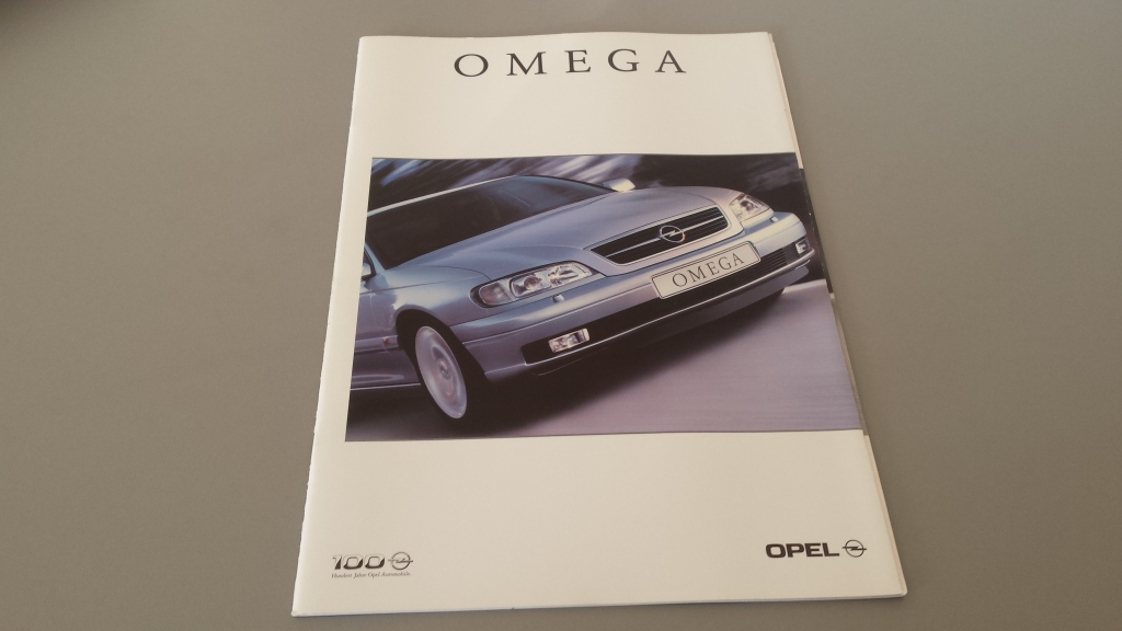 Prospekt Opel Omega