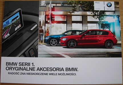 Prospekt BMW 1 F20 Akcesoria 8 / 2011