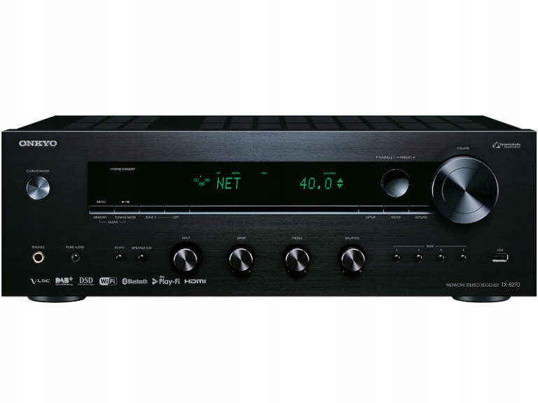 Onkyo TX-8270 czarny amplituner stereo