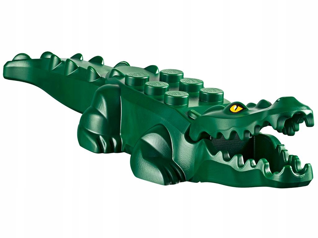 ●ALLIGATOR CITY LEGO System City 18904c01pb01 Krokodyl Aligator • Cena