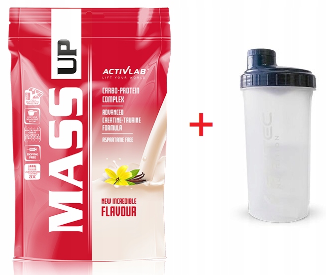 ActivLab Mass Up 3,5Kg WANILIA +SHAKER MASA!! XXL