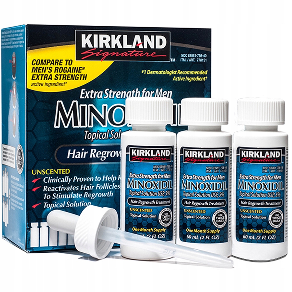 Kirkland 5% Minoxidil 60 ml - 8724742640 - oficjalne archiwum Allegro