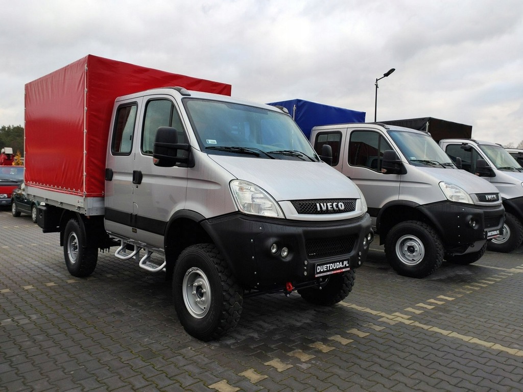 Iveco Daily 4x4 55S18 Doka 6-osób Klima Salon PL