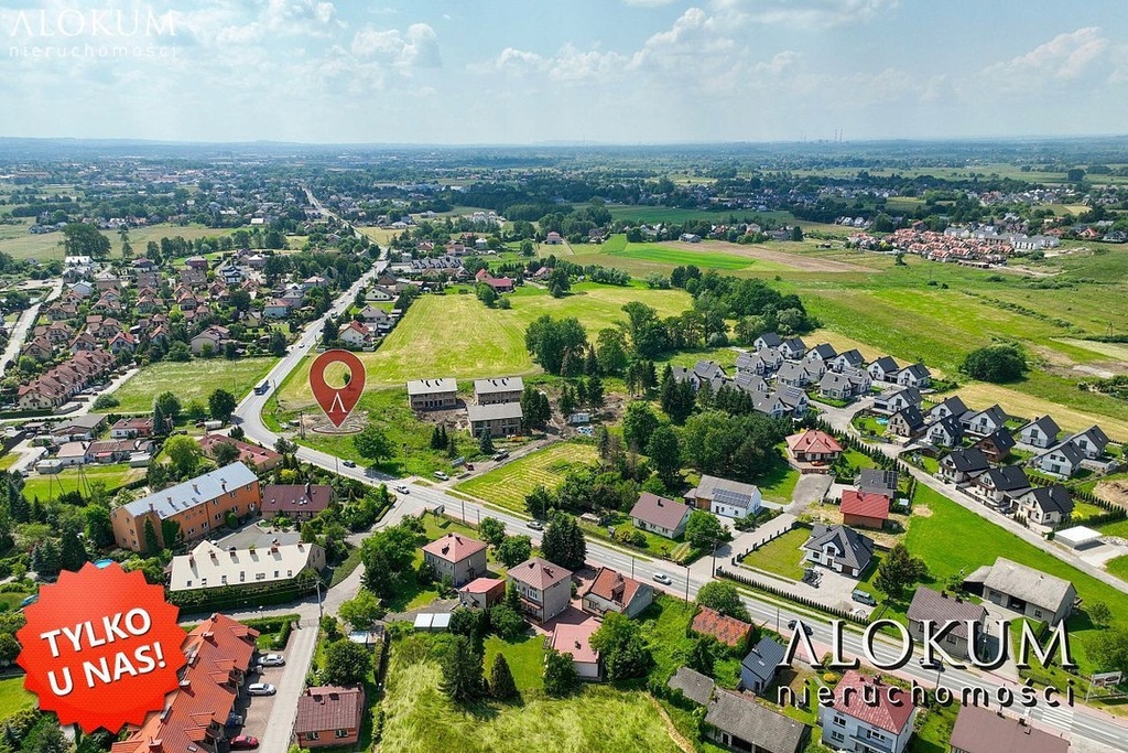 Działka, Niepołomice, 1000 m²