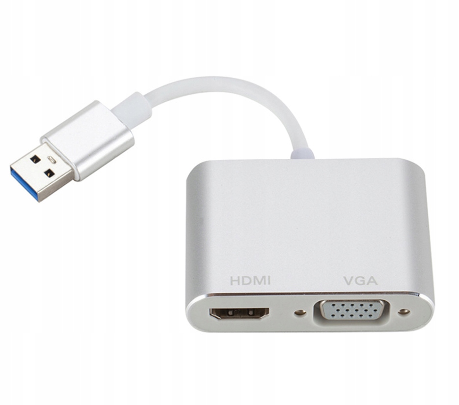 Купить ВИДЕОКАРТА Разветвитель USB 3.0 для HDMI и VGA: отзывы, фото, характеристики в интерне-магазине Aredi.ru