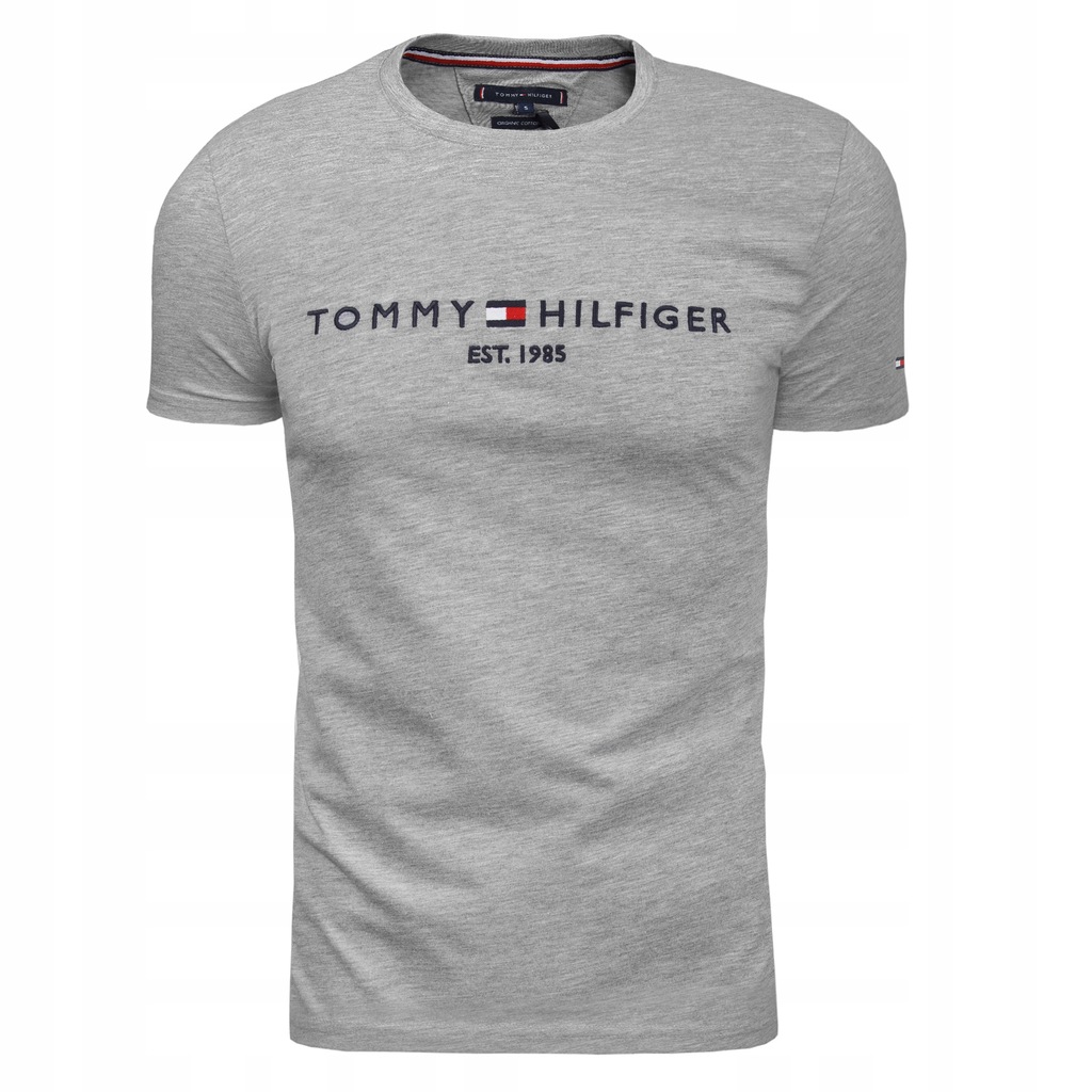 T-shirt Koszulka Tommy Hilfiger EST.1985 Szara S