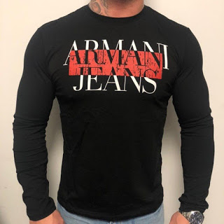 LONG ARMANI JEANS Established in 1981 / BLACK - M