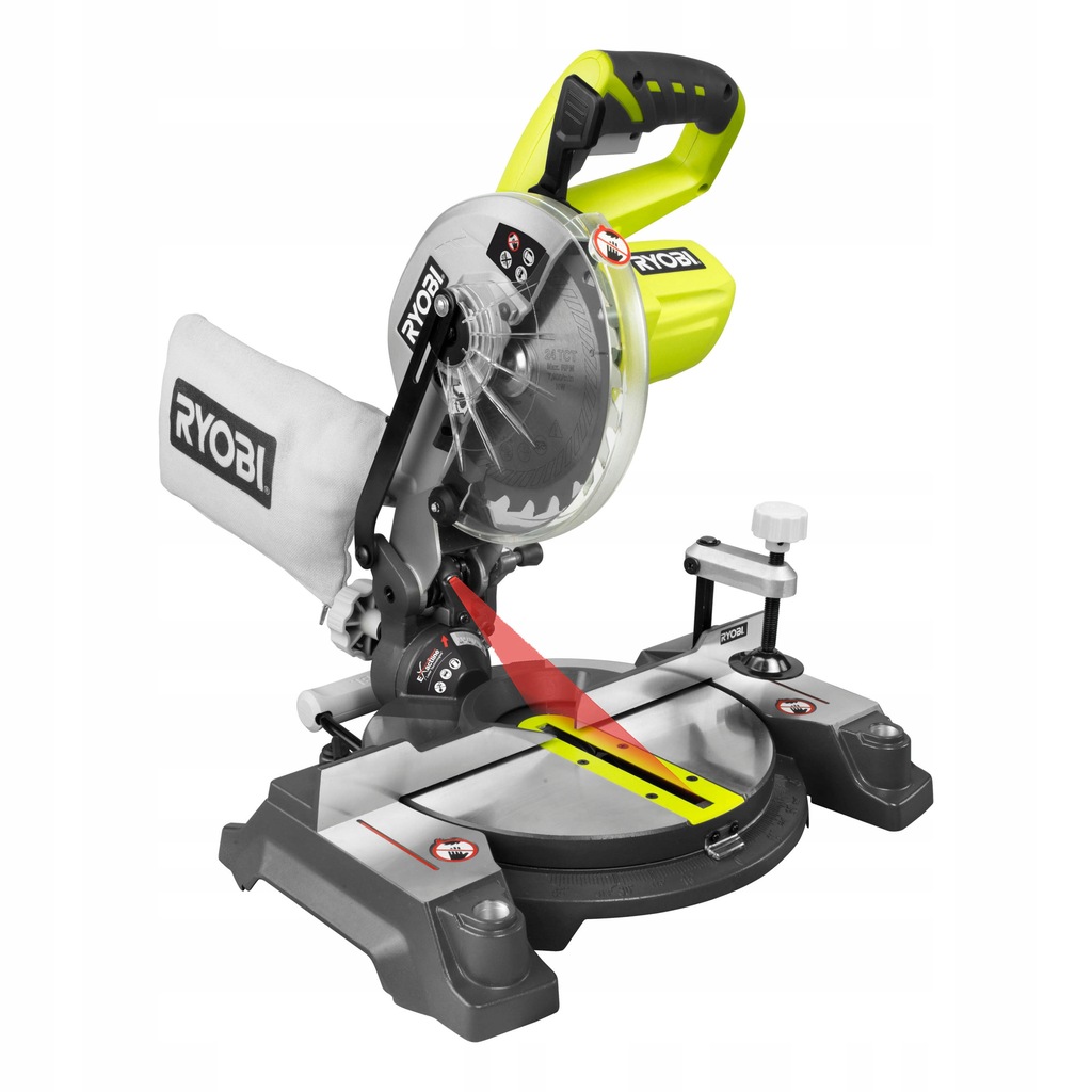 RYOBI PILARKA UKOŚNICA AKUMULATOROWA 18V EMS190DCL