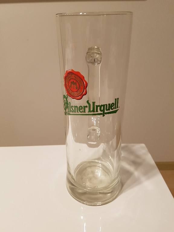 0.5 Liter Glass *NEW* Pilsner Urquell 