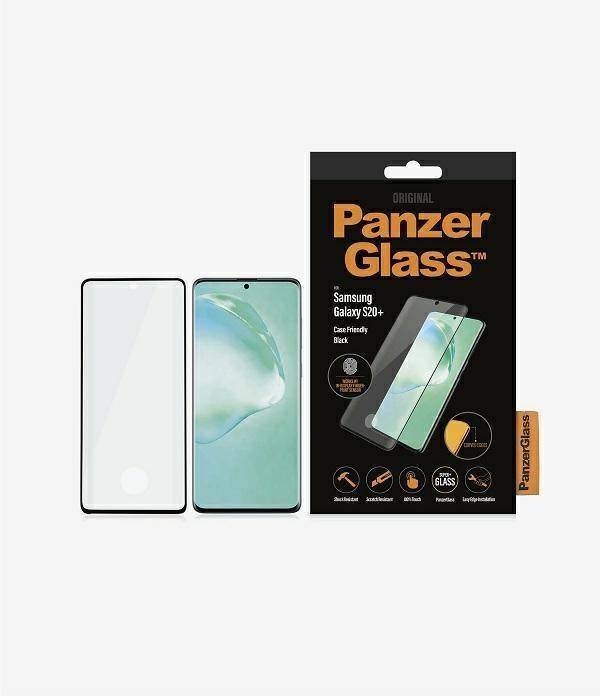 Szkło Hartowane 5D do Samsung S20+ PanzerGlass czarne
