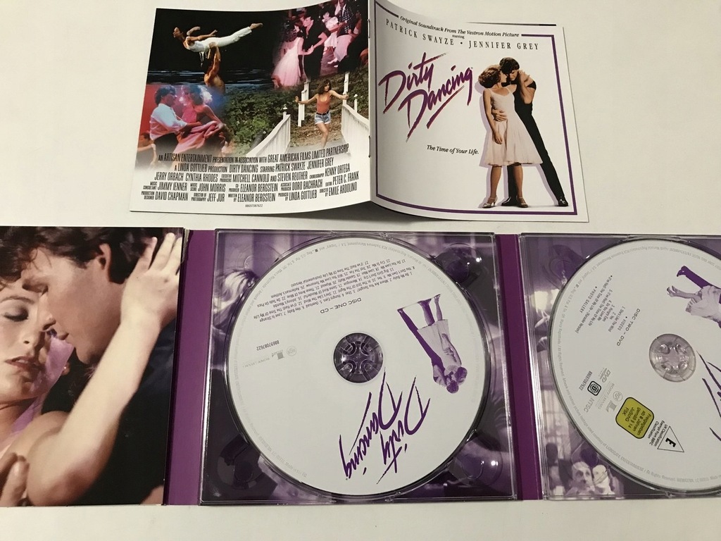 CD + DVD Dirty Dancing Swayze Eric Carmen STAN 5/6