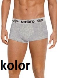 Bokserki UMBRO Majtki Męskie M/szare