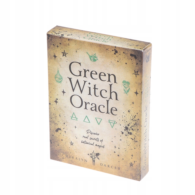 Green Witch Karty Oracle Tarot Prophecy Wróżbiarst