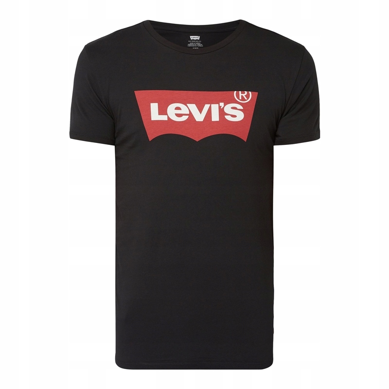 Levis t-shirt koszulka męska czarna /XL