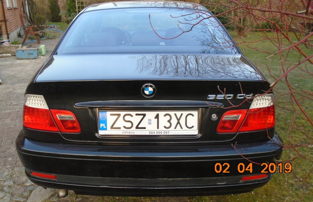 BMW E46 Coupe 320cd z 2005 roku 9000km rocznie