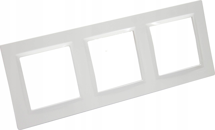 EL SIMON10 RAMKA POTRÓJNA BIAŁA CR3/11