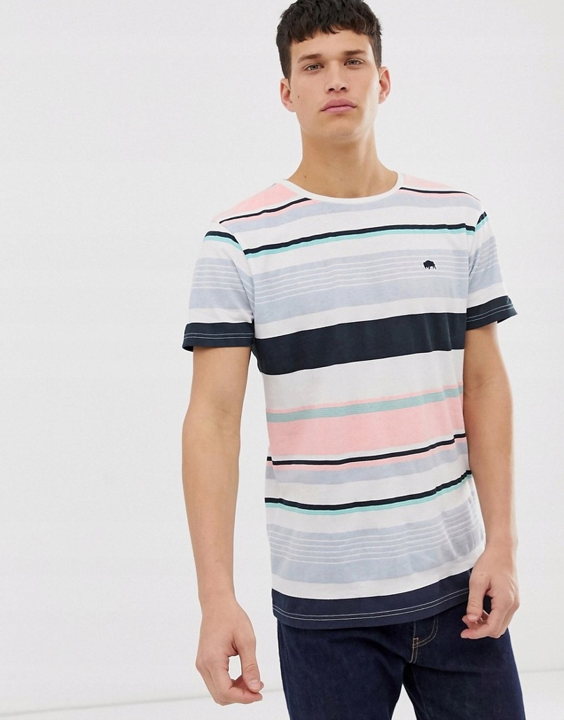 W-6-1-31 BELLFIELD T-SHIRT W PASKI ROZM S