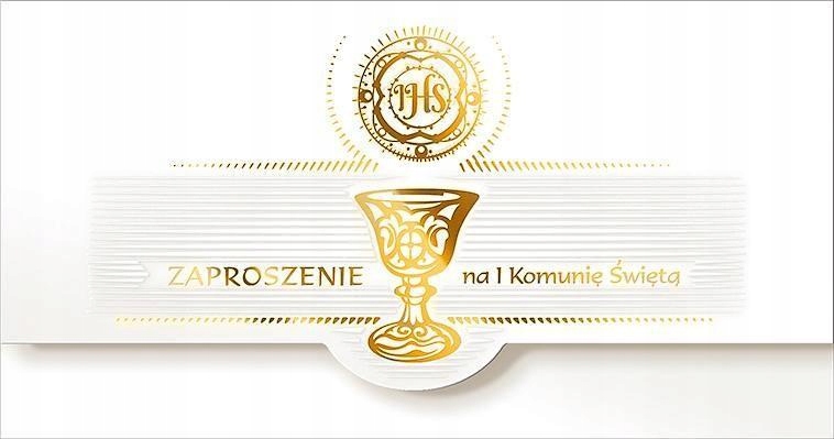 ZAPROSZENIE KOMUNIA ZK04 (10SZT.)