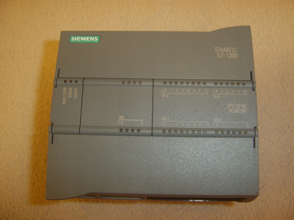 Sterownik PLC CPU 1214C DC/DC/DC z modułem AQ 1x12