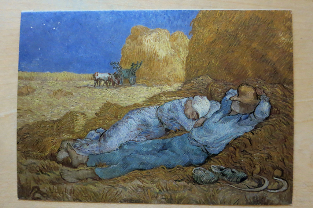 V. van Gogh - SIESTA - nowa pocztówka