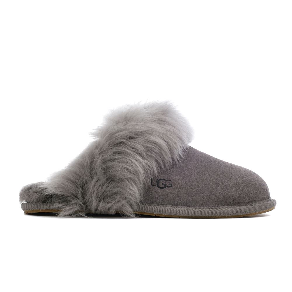 Kapcie UGG Slipper W Scuff Sis Charcoal 1122750-CHRC 38