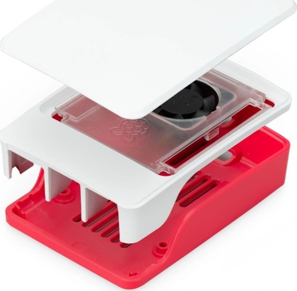 Raspberry Pi Obudowa do Pi 5 Czerwono/biała