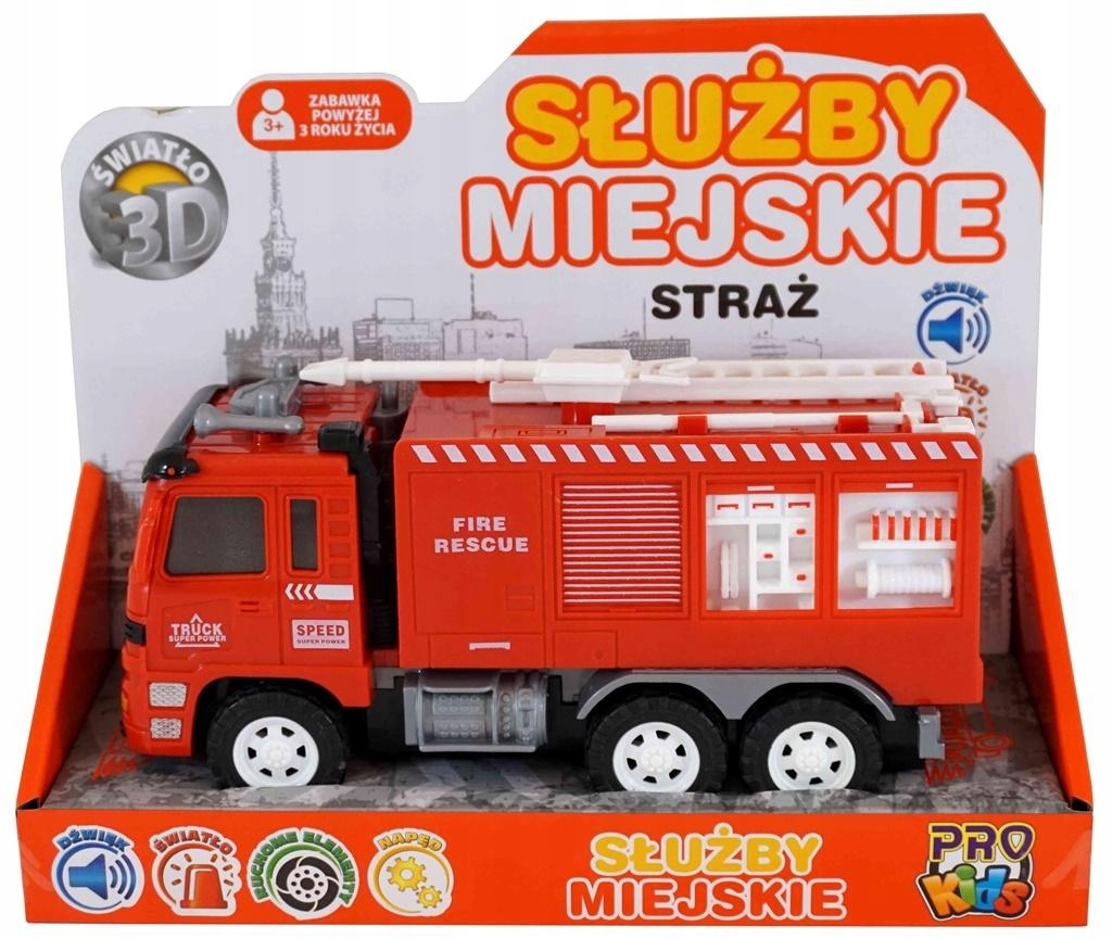 POJAZD MIEJSKIE SŁUŻBY STRAŻ