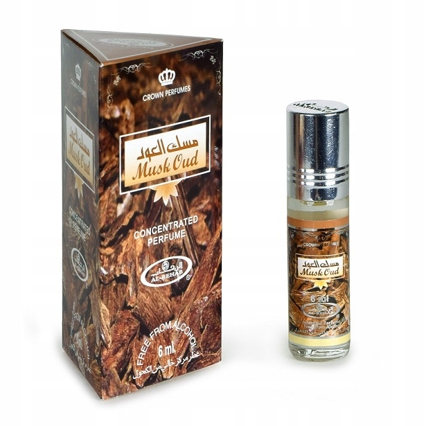 Perfumy arabskie Al-Rehab Musk Oud 6 ml CPO